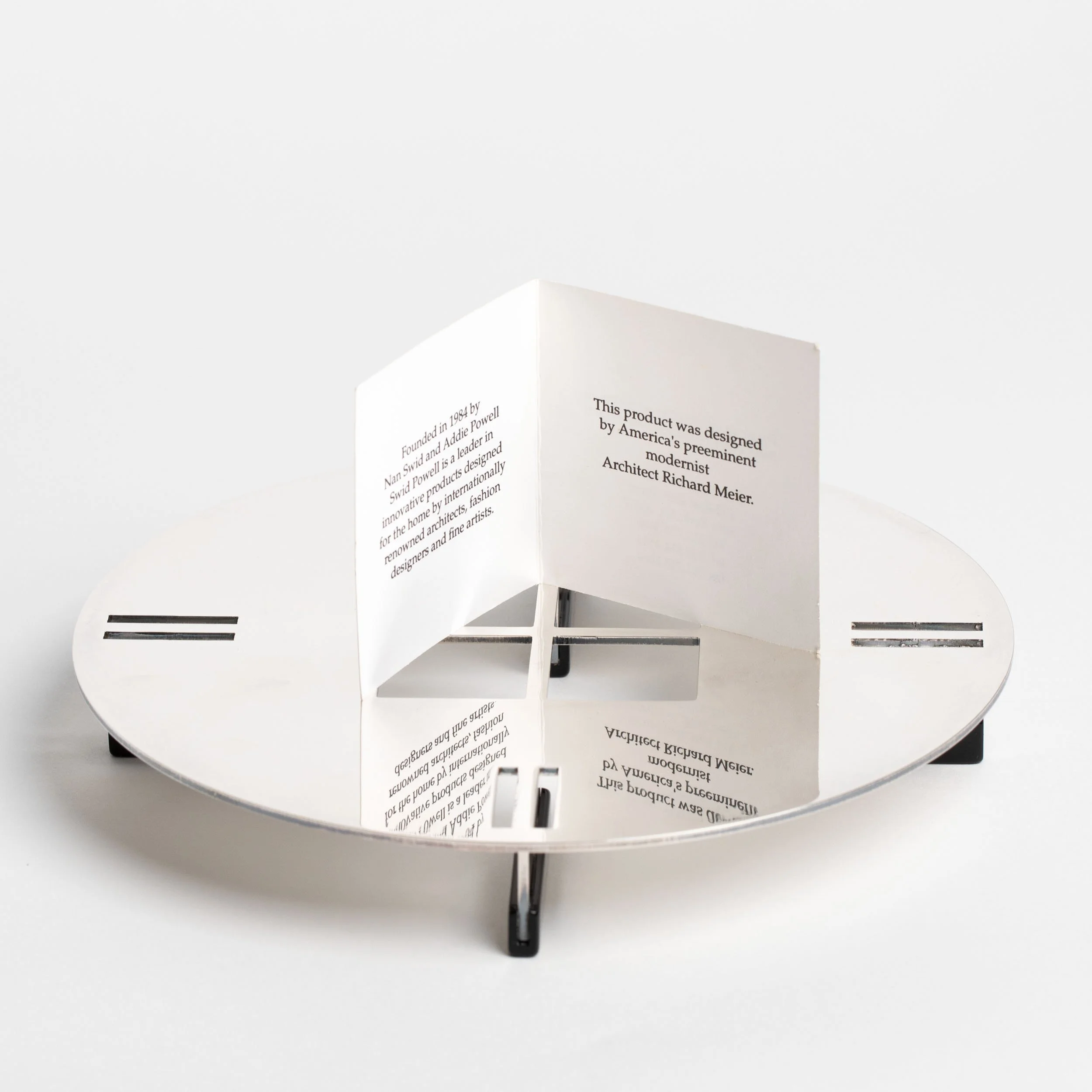 Swid Powell Richard Meier Trivet — HAMEL20